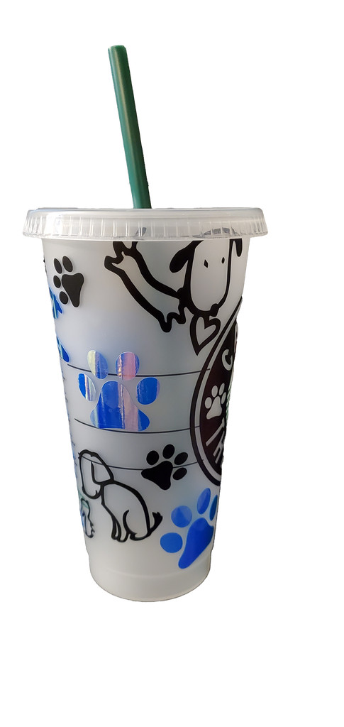 Cow Print Starbucks Venti (24oz) Reusable Cold Cup – Corbi's